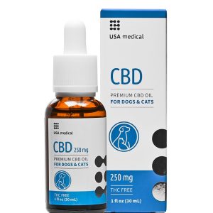 CBD olaj kutyáknak 250 mg CBD / 30 ml