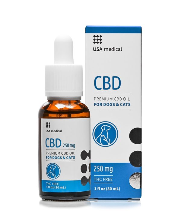 CBD olaj kutyáknak 250 mg CBD / 30 ml