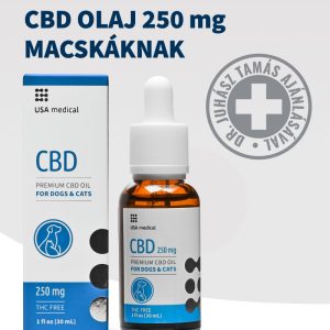 CBD olaj macskáknak 250 mg CBD / 30 ml