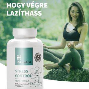 Stressz Kontroll kapszula AlphaWave® L-theanine-nel 60 db