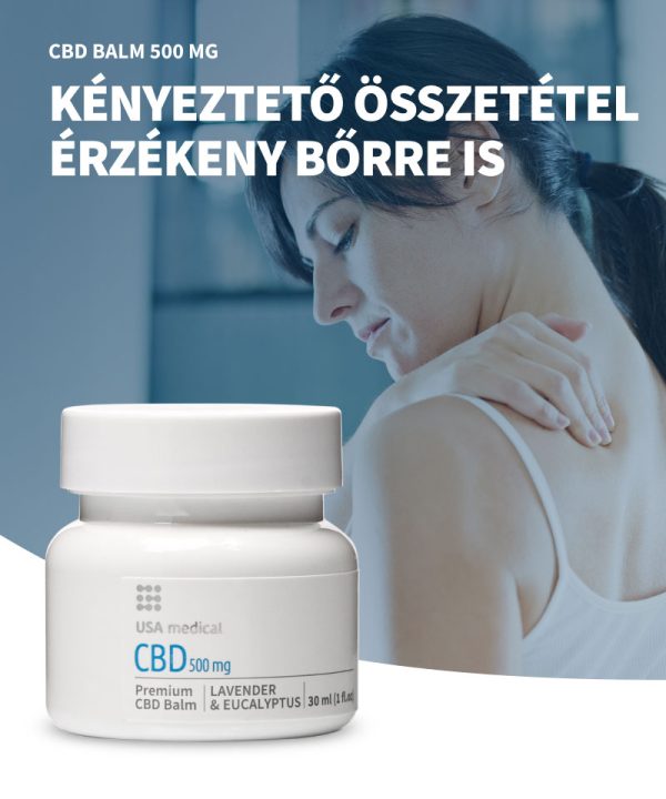 USA medical CBD balzsam – 500 mg | 30 ml (1 fl. oz.)