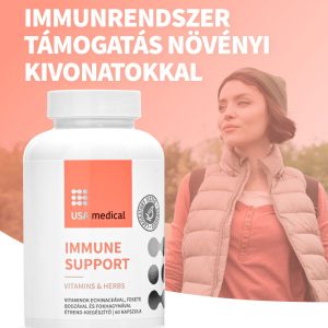 Immunerősítés gyógynövény kivonatokkal és vitaminokkal 60 db